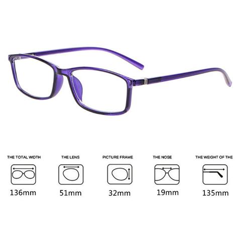 men women classic rectangle frame anti blue light radiation computer glasses plain glasses