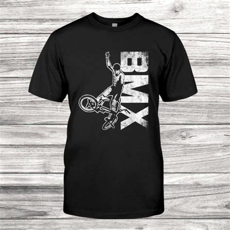 Bmx Vintage Bike Race Stunt T Bicycle Sport Shirt Teeuni