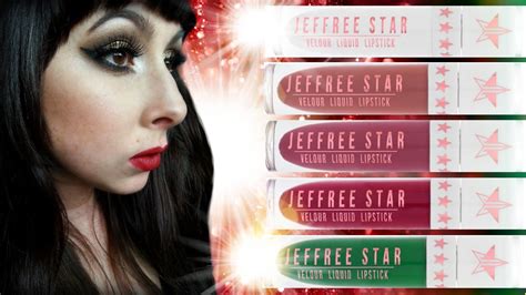 Jeffree Star Velour Liquid Lipstick Limited Edition Holiday Set Lip