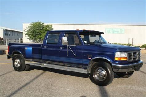 Buy Used 1997 Ford F 350 250 Crew Cab Dually Xlt 2wd 73 L Powerstroke