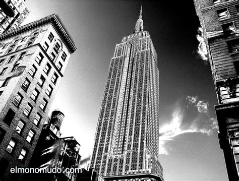 Nueva York Manhattan En Blanco Y Negro