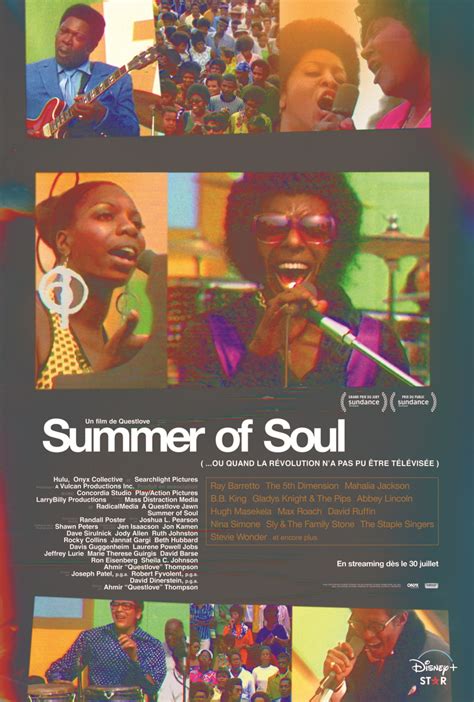 Revivez Lété 69 Avec Le Film Dahmir Questlove Thompson Summer Of