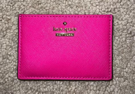 Kate Spade Cardholder Pink 25 37 Off Retail From Madison