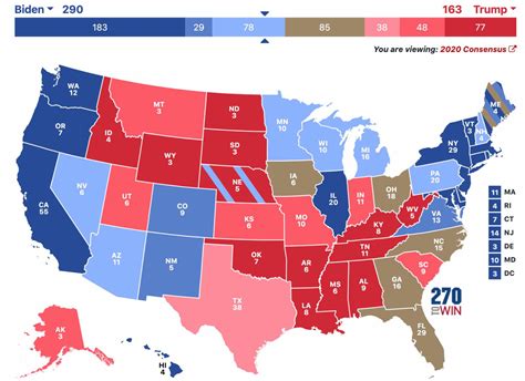 Interactive Map Allows You To Predict 2020 Electoral College Outcome Cbnc