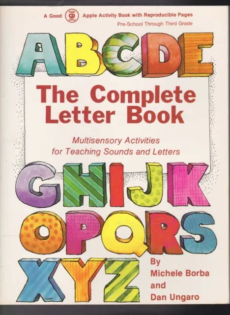 The Complete Letter Book Multisensory Activities For Teaching Sounds
