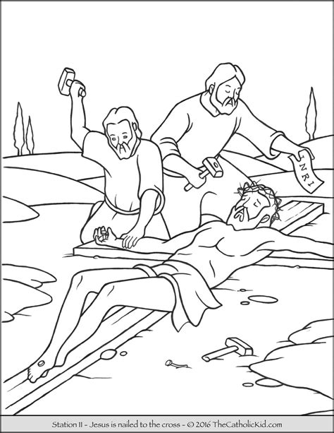 Maybe you would like to learn more about one of these? Stations of the Cross Coloring Pages - The Catholic Kid ...