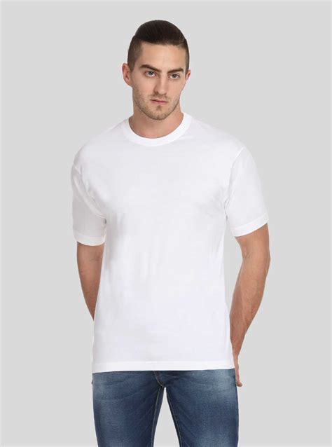 White Crew Neck Tshirts Short Sleeved Tee Bandf Online White Is