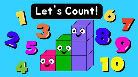 Number Block Counting Counting To 10 Learn Numbers 1 10 Counting