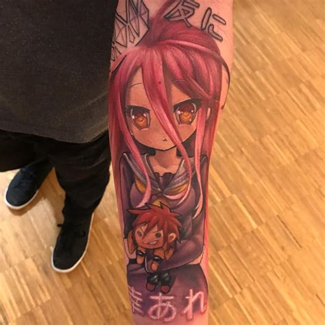 Davi ️ On Instagram “shiro No Game No Life🔮neotraditionaltattoo