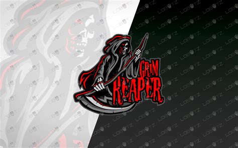 Reaper Esports Logo Grim Reaper Mascot Logo For Sale
