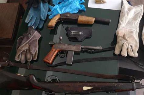 Cajamarca Incautan Armas De Fuego A Banda Criminal Los Chamacos Rcr Peru