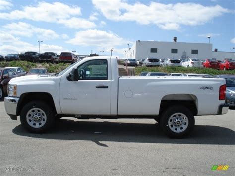 2012 Summit White Chevrolet Silverado 3500hd Wt Regular Cab 4x4