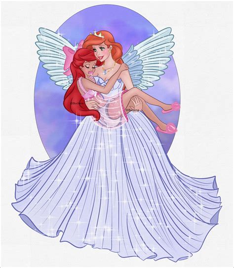 Ariel And Queen Athena Commission By Buclena On Deviantart