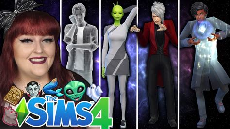 The Sims 4 But Each Sim Is A Different Occult 👽👻🧛🏻🧙🏻🧜🏻‍♀️🐺 Youtube