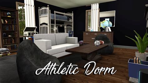 Find inspiration to furnish and decorate your dorm room in a variety of classic and trending styles curated by target's style team. The Sims 3: Dorm Room Builds// ATHLETIC DORM - YouTube