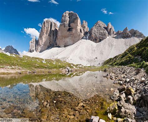 Tre Cime di Lavaredo / Drei Zinnen, Sexten Dolomites, Italy, Europe