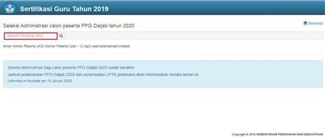 Info update pengumuman pendaftaran sertifikasi guru (sergur), persiapan pelaksanaan ppg daljab (pendidikan profesi guru dalam jabatan), seleksi actualizați informațiile privind anunțarea înregistrării certificării profesorilor (sergur), pregătirea pentru implementarea ppg daljab (educația. Cara Cek Pengumuman Hasil Pretest Calon Peserta PPG Tahun ...