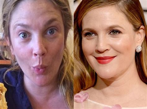 Drew Barrymore From Stars Without Makeup E News
