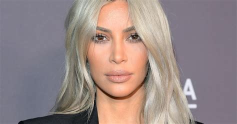 How Did Kim Kardashian Get Her Hair So Blonde Star Reveals The Secret