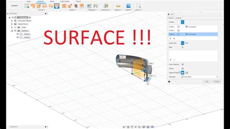 Fusion 360 Surface Podstawy Youtube