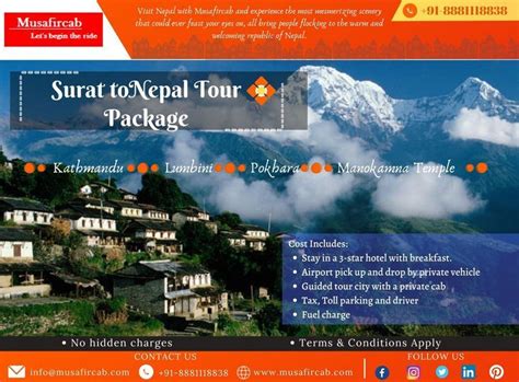 Surat To Nepal Tour Package Nepal Tour Package From Surat Tour