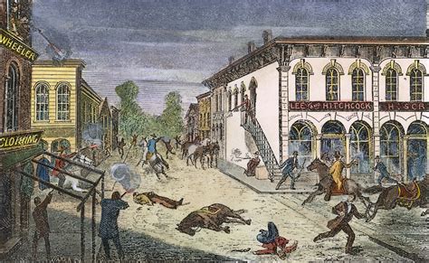 James Gang 1876 A Shootout After The Raid On The First National Bank