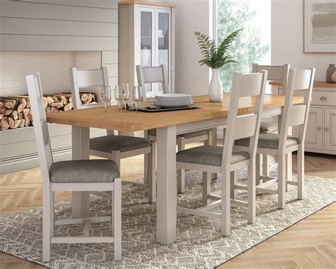 In modern times it is usually adjacent to the kitchen for convenience in serving, although in medieval times it was often on an entirely different floor level. Sussex Extending Dining Table & Chairs