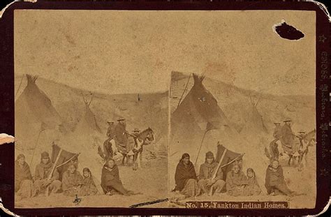 Yankton Camp 1870 Native American Cherokee Native North Americans Sioux