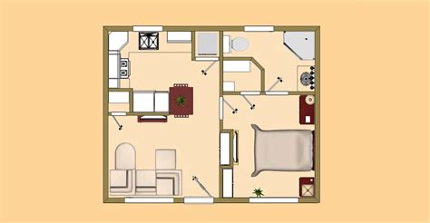 500 Sq Ft Cottage Floor Plans Floorplansclick