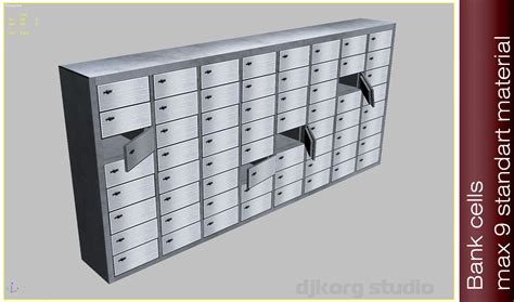 bank safe deposit 3d model | Bank safe, Bank safe deposit box, Safe 
