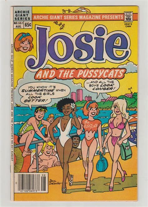 Archie Giant Series Magazine Josie And Pussycats Vol 1 551 Etsy Vintage Comic Books Archie
