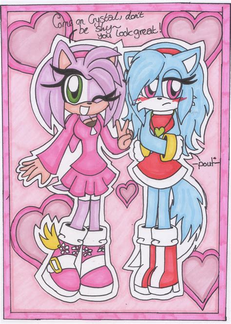 Crystal And Amy Swap Outfits~ By Serene Snowflakes On Deviantart
