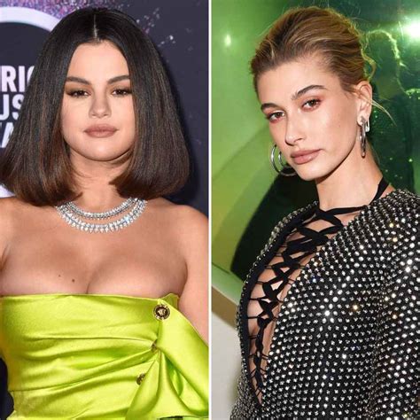 Selena Gomez Hailey Bieber Seemingly Have A Matching Tattoos Us Weekly