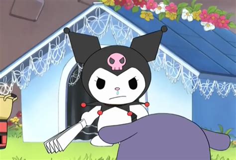 Kuromi Discovered By Hi On We Heart It Onegai My Melody Hello Kitty