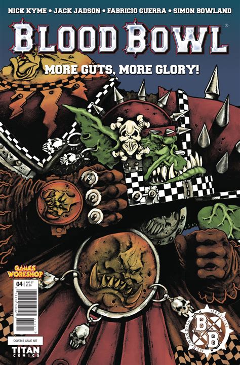 Blood Bowl: More Guts, More Glory! #4 (Classic Game Cover) | Fresh Comics