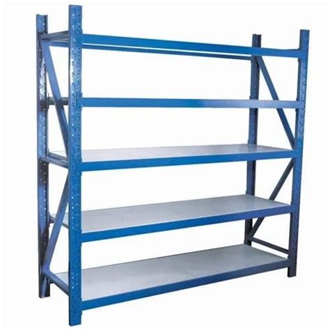 Feet Blue Mild Steel Storage Rack To Kg At Rs Unit