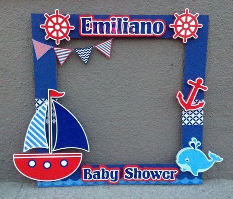 Hoy, os damos unas cuantas ideas para vuestro nail art marinero para esta primavera verano. Marco para fotos Baby Shower Marinero | Decoración ...