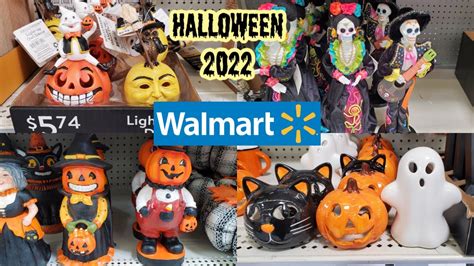 Walmart Halloween 2022 Shopping Vlog Walkthrough Youtube