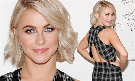 Julianne Hough Poses In Tartan Jumpsuit As She Promotes New Tour With