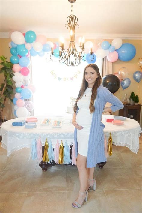 Diy Gender Reveal Party For Baby 2 Kay Buell Gender Reveal Dress