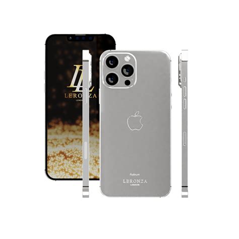 New Luxury Platinum Iphone 13 Pro And Pro Max Elite Leronza