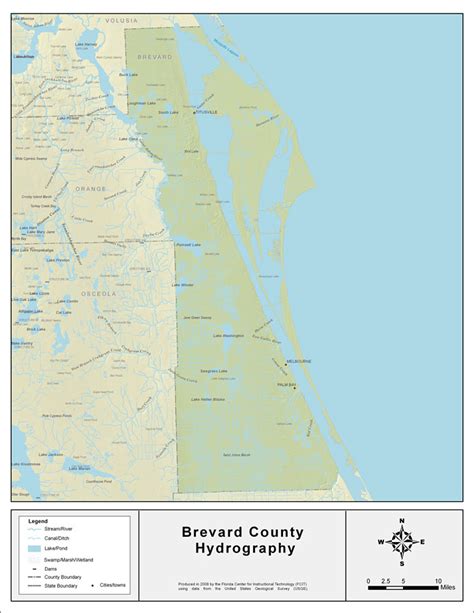29 Map Of Brevard County Florida Maps Database Source