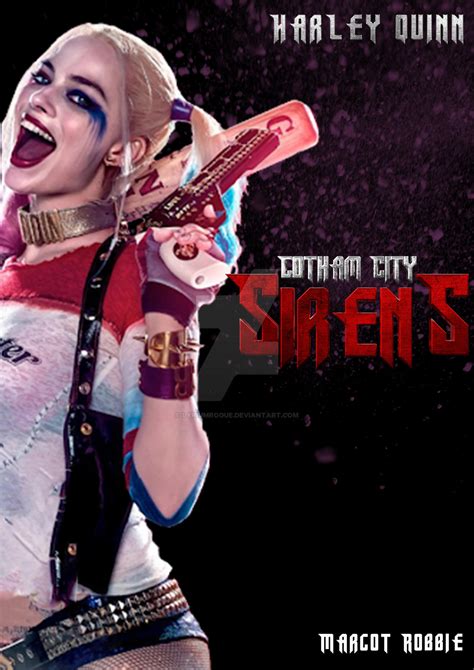 Gotham City Siren Harley Quinn Poster By Lyriumrogue On Deviantart