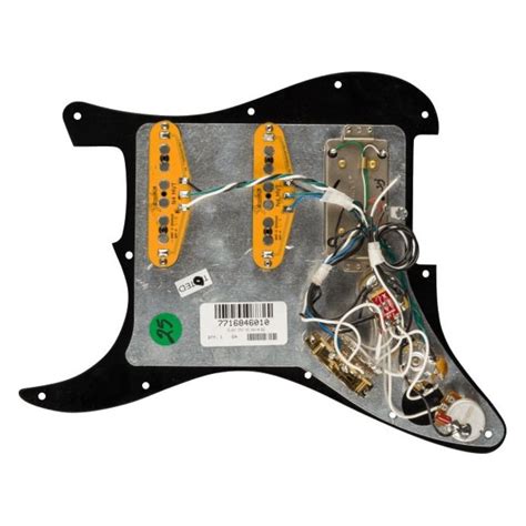 Fender Strat Hss Shawg4 Pre Wired Pickguard Bwb Gear4music