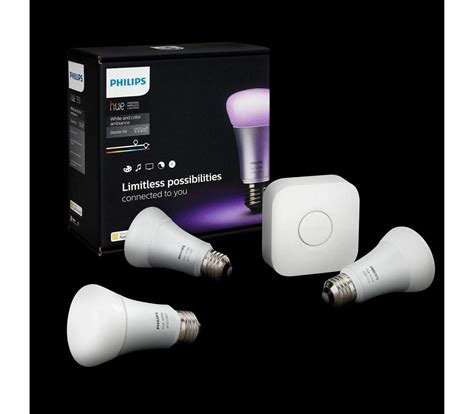 Philips Hue Kit 3 Bulbs Witgekleurde