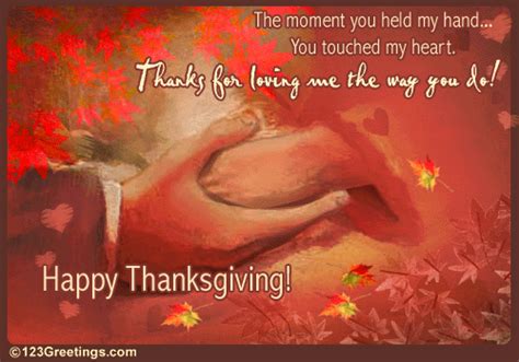 Thank Your Sweetheart On Thanksgiving Free Love Ecards Greeting Cards