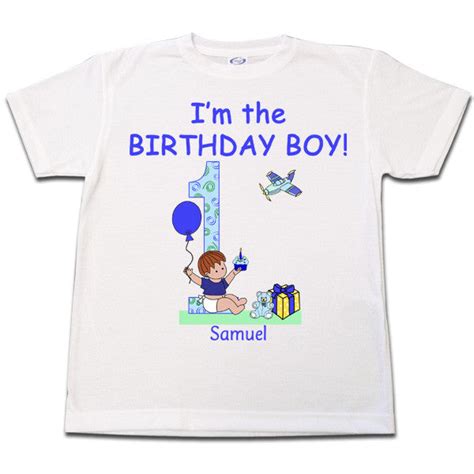 Babys 1st Birthday T Shirt For Boy Personalized Mandys Moon