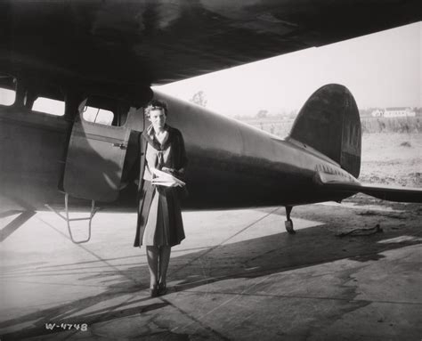 Tbt To 1937 When Famous Female Pilot Amelia Earhart Stopped At Lax