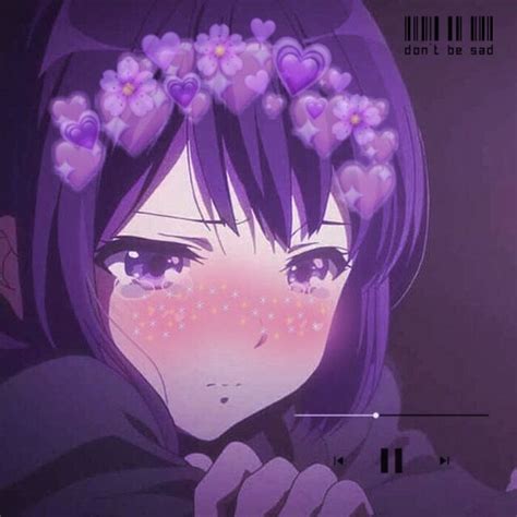 Lavender Aesthetic Anime Pfp