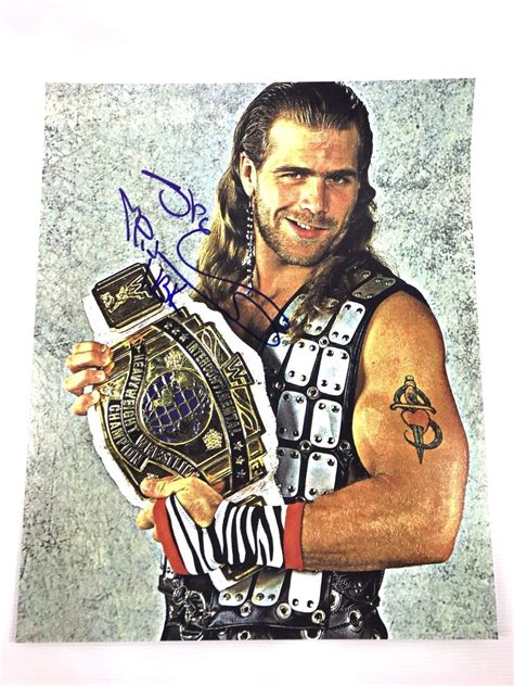 Wwe Shawn Michaels Hbk Autograph Signed 16x20 Photo Coa Wrestlemania